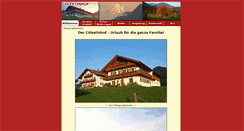 Desktop Screenshot of coelestinhof.de